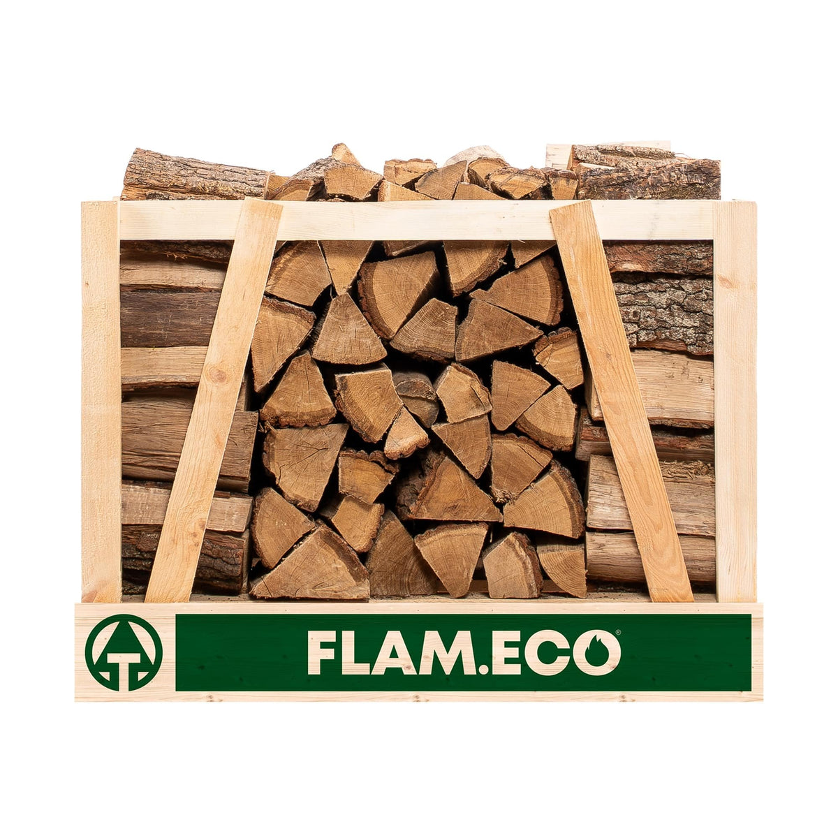 Kiln Dried Oak Hardwood Logs | Standard Crate