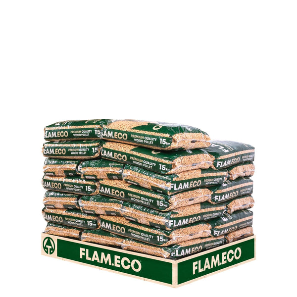 Premium Wood Pellets ENplus A1 | 32 Bags | 480kg