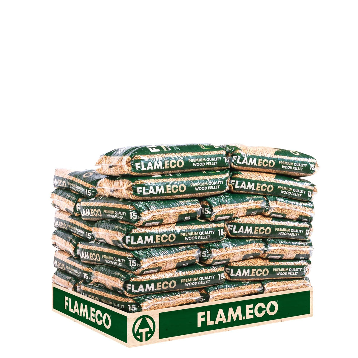 Premium Wood Pellets ENplus A1 | 32 Bags | 480kg