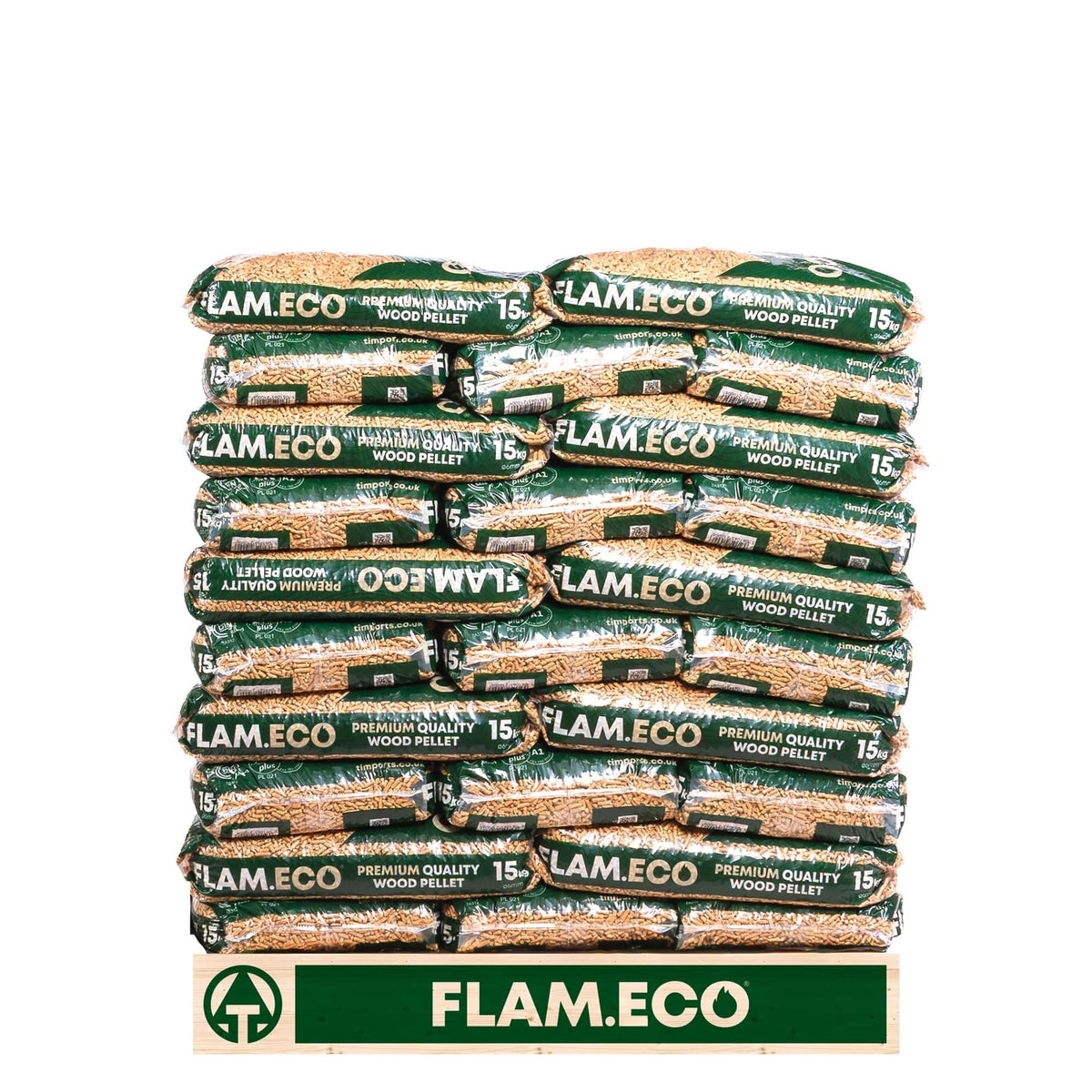 Premium Wood Pellets ENplus A1 | 50 Bags | 750kg