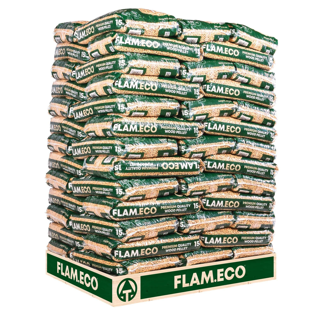 Premium Wood Pellets ENplus A1 | 65 Bags | 975kg