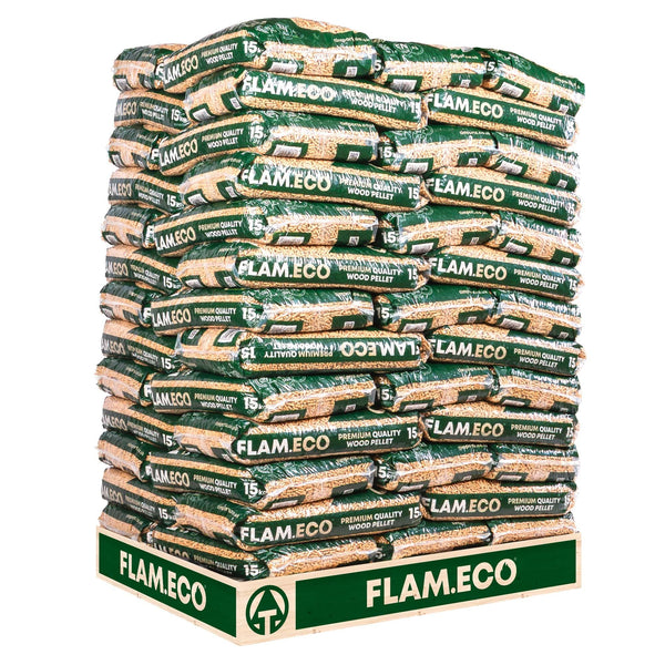 Premium Wood Pellets ENplus A1 | 65 Bags | 975kg