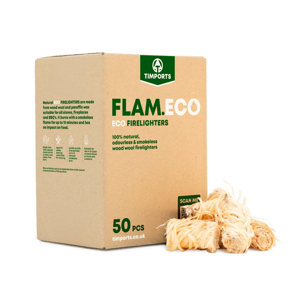 Eco Firelighters | Wood Wool | 50