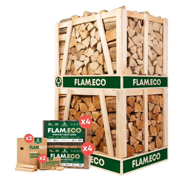 FLAM.ECO Energy Firewood & Heat Logs Bundle