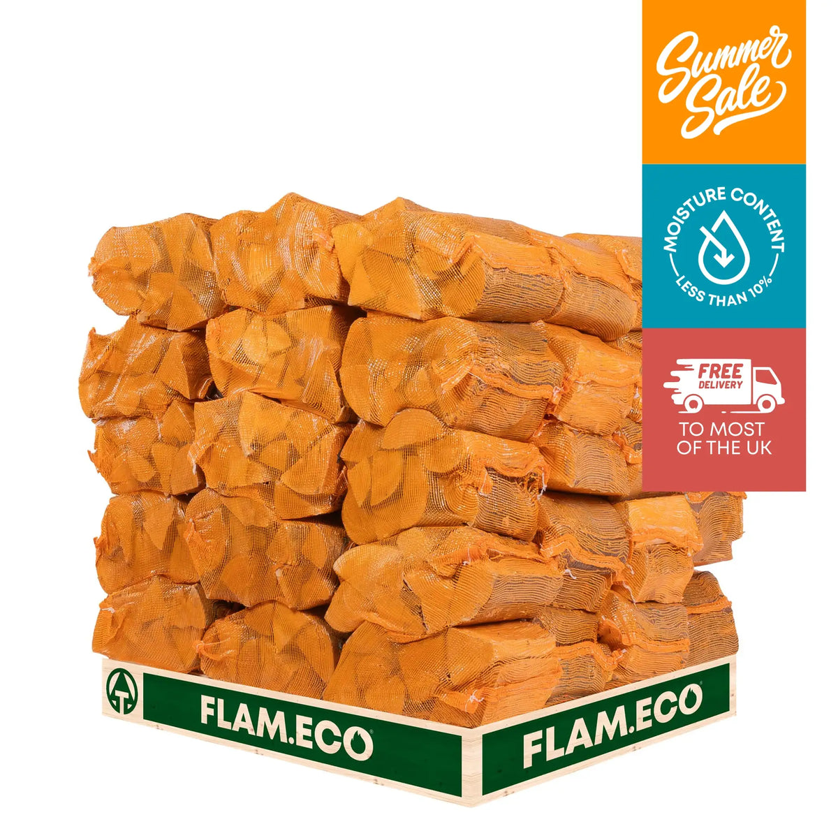 Kiln Dried Beech Hardwood Logs | 60 Nets