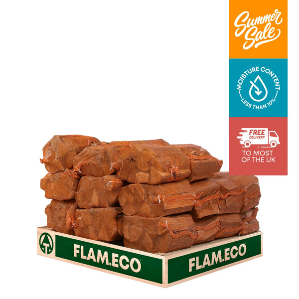 Kiln Dried Oak Hardwood Logs | 30 Nets