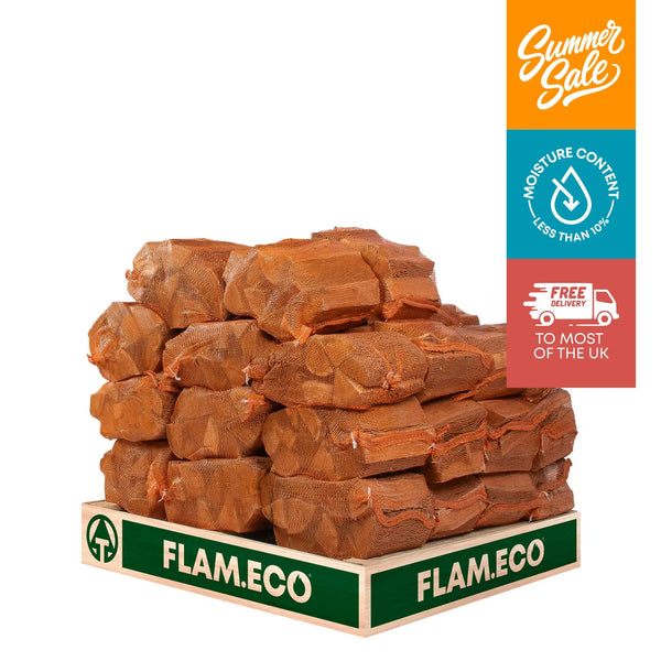 Kiln Dried Oak Hardwood Logs | 40 Nets
