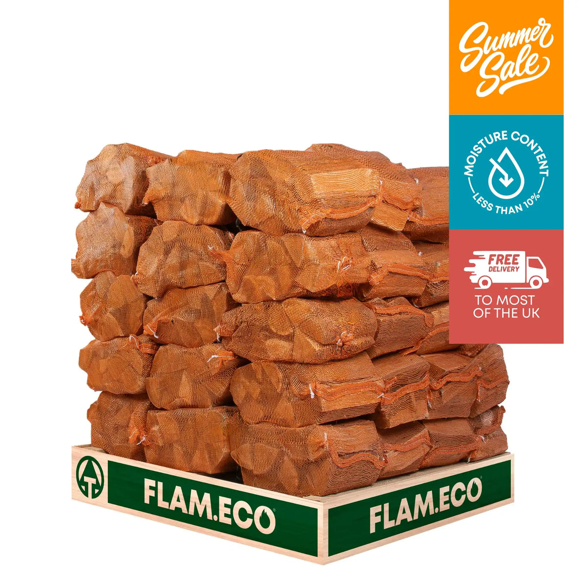 Kiln Dried Oak Hardwood Logs | 60 Nets