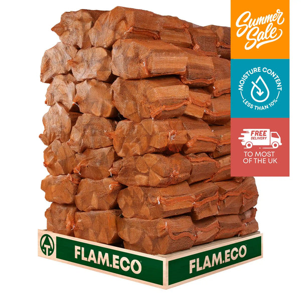 Kiln Dried Oak Hardwood Logs | 80 Nets