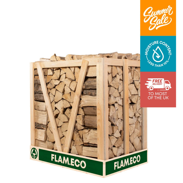 Kiln Dried Hornbeam Hardwood Logs | Medium Crate