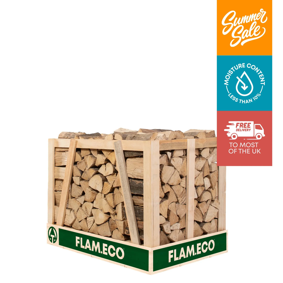 Kiln Dried Hornbeam Hardwood Logs | Standard Crate